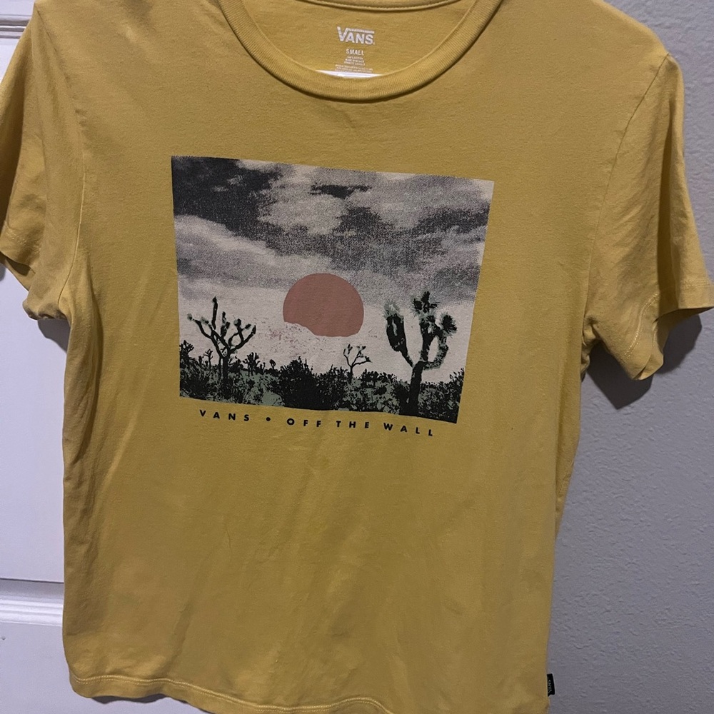 Vans Mustard Yellow Tee